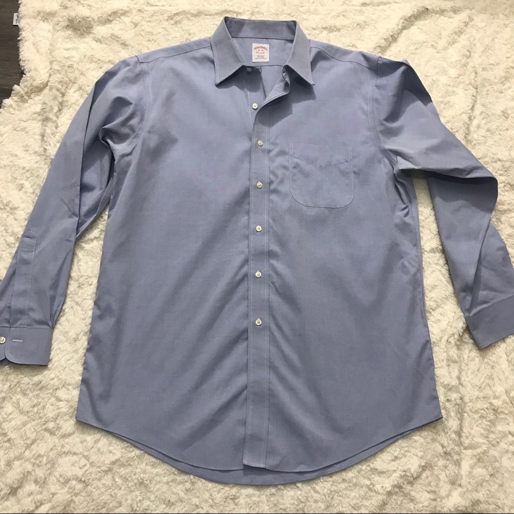 Brooks Brothers Button Down Long Sleeve Size 16-34 - Picture 1 of 8